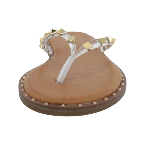 ZIGI SOHO Womens Clear Patsye Round Toe Slip On Flip Flop Sandal 8.5 M - Picture 3 of 3